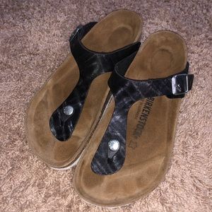 Birkenstock’s black sandal